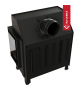 Preview: EEK A+ Eck-Kamineinsatz ZIBI ECO mit 9,9 kW