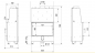 Preview: *EEK A+ - Wasserführender XXL-Kamineinsatz Kratki Lucy 16 PW mit 16 kW