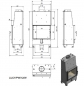 Preview: *EEK A+ - Wasserführender Kamineinsatz Kratki Lucy PW 12 mit 12 kW