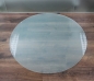 Preview: Kreis *Frosty* 90x90cm - Funkenschutzplatte Milchglas Kaminbodenplatte Glasplatte