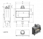 Preview: *EEK A - XXL - Kamineinsatz Kratki Lucy 16 mit 16 kW