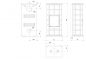 Preview: *EEK A - Design-Kachelkamin Kratki NADIA/MILANO - 7 kW