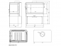 Preview: EEK A+ Eck-Kaminofen DORAKO STO M 14 R ECODESIGN - 8,5 kW