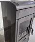Preview: EEK A+ Gusskaminofen Plamen Vesta BRAUN - 9kW