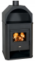 Preview: EEK A Kaminofen Prity D + Herdplatte -15kW Werkstattofen Ofen + BIMSCHV II