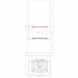 Preview: EEK A+ Kaminbausatz Pure Medium Hajduk SMART 3XLTh Panoramakamin mit 6,5 kW