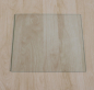 Mobile Preview: Quadrat 120x120cm - Funkenschutzplatte Kaminbodenplatte Glasplatte