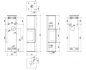 Preview: *EEK A Eck-Kaminofen Kratki TORA/L mit Quarzsinter Nero Assoluto mit 8kW