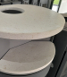 Preview: EEK A+ Runder Premium-Kaminofen TORONTO S Natursteinverkleidung, gussgrau - 6,3 kW