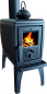 Preview: EEK A+ Gusskaminofen Plamen Trenk mit Herdplatte - 8,9kW