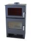 Preview: EEK A+ Kaminofen mit Backfach Verso F - 9kW