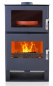 Preview: EEK A+ Kaminofen mit Backfach Verso F - 9kW