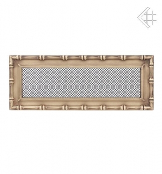Retro-Lüftungsgitter,  11x42cm, altgold