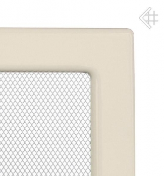 Kamin-Lüftungsgitter, 17x49cm creme