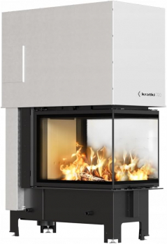 EEK A+ Panorama-Kamineinsatz KRATKI REGNOR 500/700 mit 8kW
