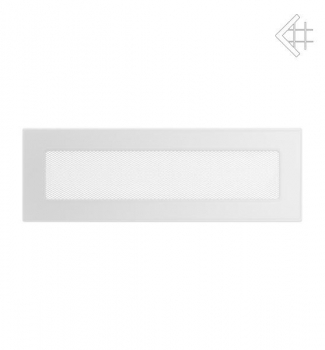 Kamin-Lüftungsgitter, 11x32cm weiß