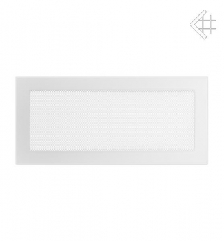 Kamin-Lüftungsgitter, 17x37cm weiß