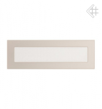 Kamin-Lüftungsgitter, 11x32cm creme