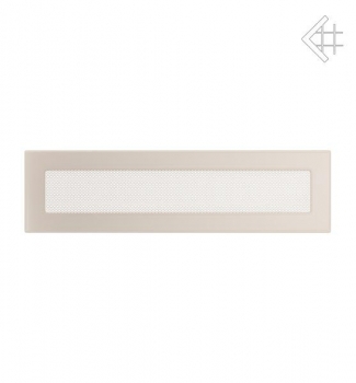 Kamin-Lüftungsgitter, 11x42cm creme