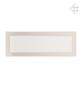 Kamin-Lüftungsgitter, 17x49cm creme