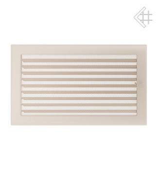 Kamin-Lüftungsgitter, 22x37cm creme – mit Lamellen