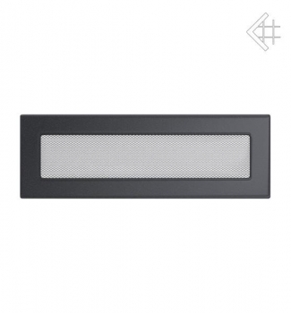 Kamin-Lüftungsgitter, 11x32cm graphit
