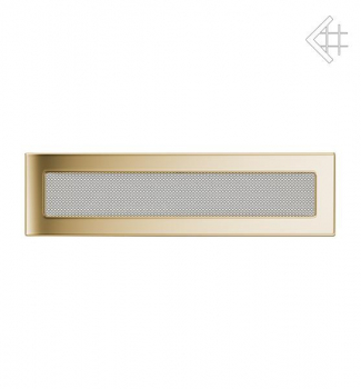 Luxus-Lüftungsgitter, 11x42cm, vergoldet-glänzend