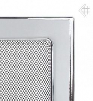 Luxus-Lüftungsgitter, 11x42cm, chrom