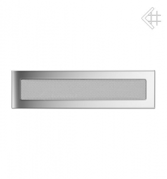 Luxus-Lüftungsgitter, 11x42cm, chrom