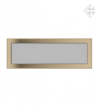 Lüftungsgitter, 17x49cm, golden-matt