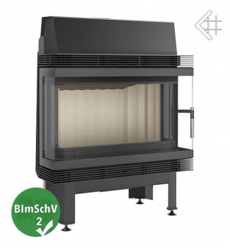 *EEK A - 3-Scheiben Kamineinsatz Kratki BLANKA 670/570/LP/BS - 11 kW