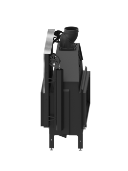 EEK A - XXL-Tunnel-Kamineinsatz HITZE Ardente ARD105X43.DGS mit Schiebetür - 20kW