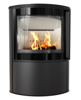 * Ovaler Kaminofen Kratki BJORN Ø 150 - 10 kW