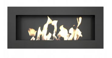 Echtfeuer-Dekokamin Wandkamin Bioethanol DELTA SLIM