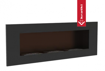 Preview: Echtfeuer-Dekokamin Wandkamin Bioethanol DELTA 3