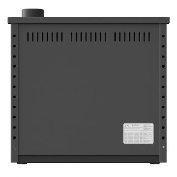 EEK A+ Küchenofen Holzherd Modell Forno - gussgrau - 6 kW