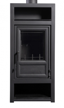 Preview: EEK A - Kaminofen Globe Fire LUNA II H Naturstein - 7,9 kW EcoDesign