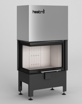 EEK A - Kamineinsatz HEATRO 55 LH mit Hebetür - 9kW