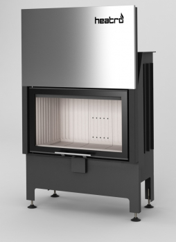 EEK A+ - Kamineinsatz HEATRO 69 H mit Hebetür - 11kW