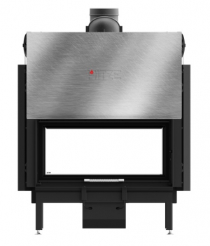 EEK A - Tunnel-Kamineinsatz HITZE Ardente ARD90X41.DGS mit Hebetür - 18kW