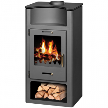 EEK A+ Kaminofen Victoria Elegance schwarz - 9,15 kW