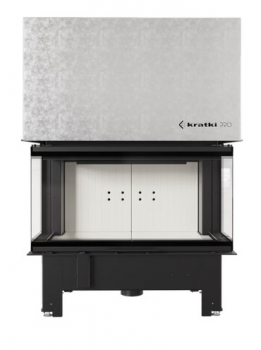 *EEK A XL Panorama-Kamineinsatz Kratki NBC 1000/400 mit Schiebetür - 15kW