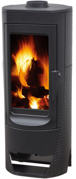 [B-Ware] EEK A+ Gusskaminofen Plamen Nera "extra Hohe Sichtscheibe" - 13kW