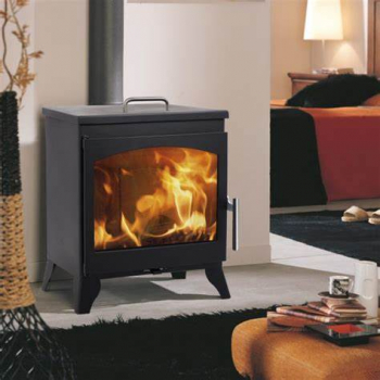 EEK A Kaminofen mit Herdplatte Panadero Orleans EcoDesign - 8,0 kW