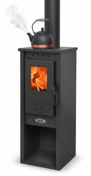 EEK A+ Kaminofen BERNA LUX S 4.0 anthrazit-grau mit 5,9 kW