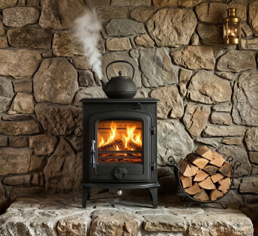 Preview: EEK A - Gusskaminofen PAULUS II mit 4,9 kW