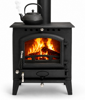 EEK A - Robuster Gusskaminofen Kenzo I mit 7,9 kW