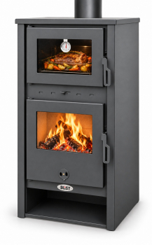EEK A+ Kaminofen mit Backfach Napoli 5.0 mit 8,3 kW