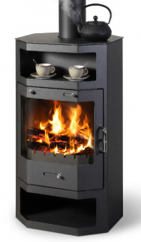 EEK A Kaminofen Victoria Opus mit Prismascheibe – 9kW