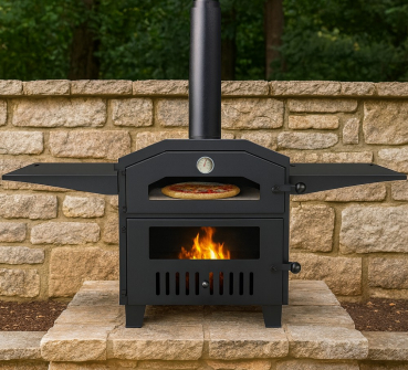 Preview: Pizza-Ofen, Gartenkamin, Holzbackofen, Gartenherd, Brotbackofen, Zeltofen